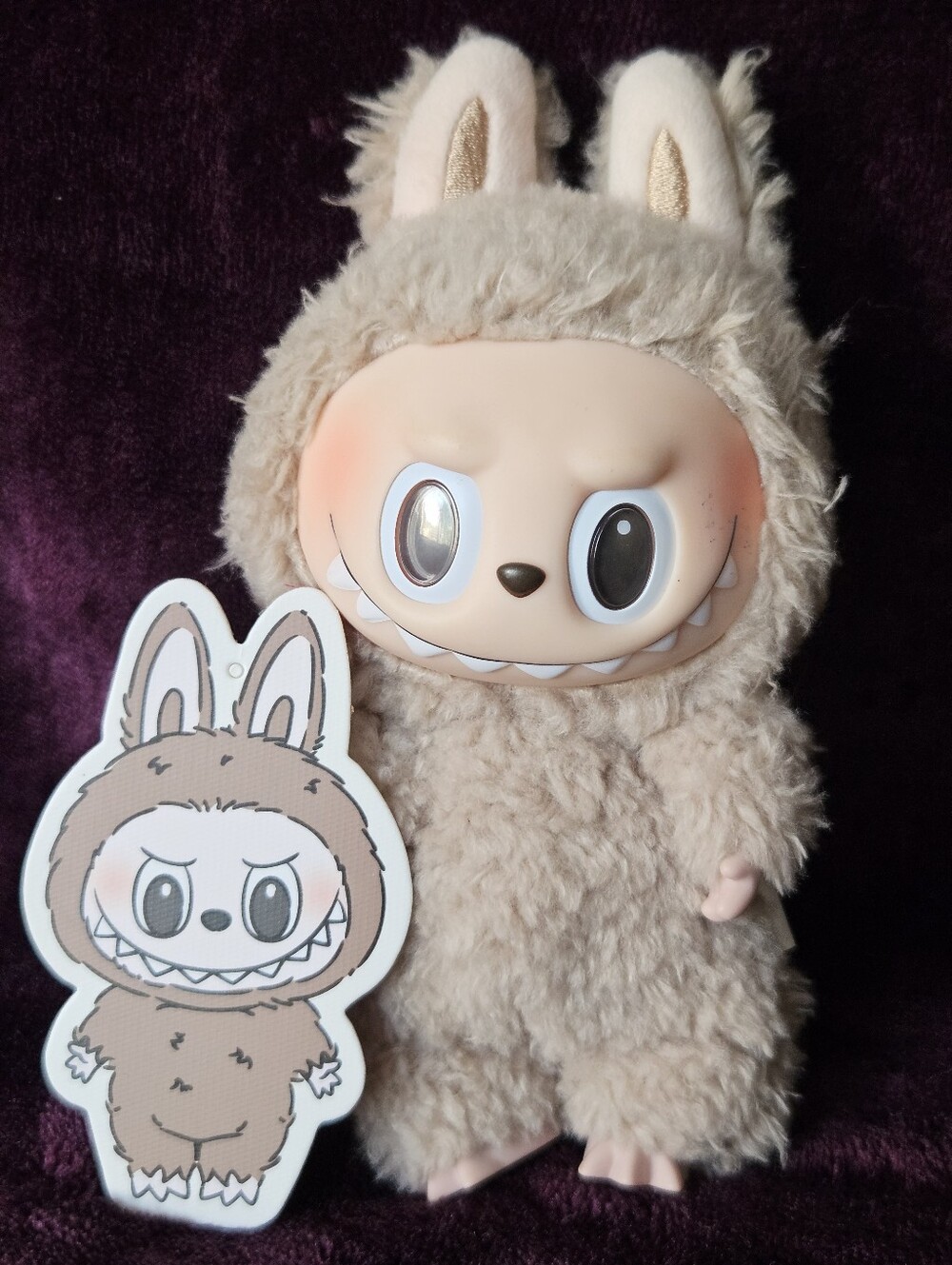 LABUBU "THE MONSTERS" Exciting Macaron- Toffee Authentic Plush